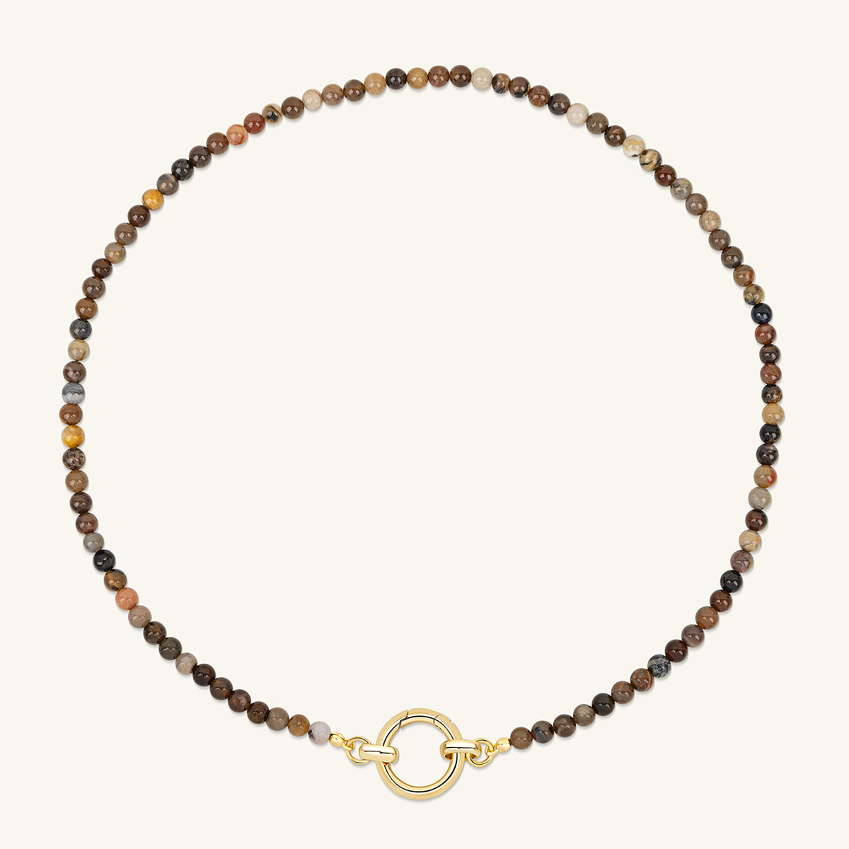 Desert Fine Necklace with Round Clasp