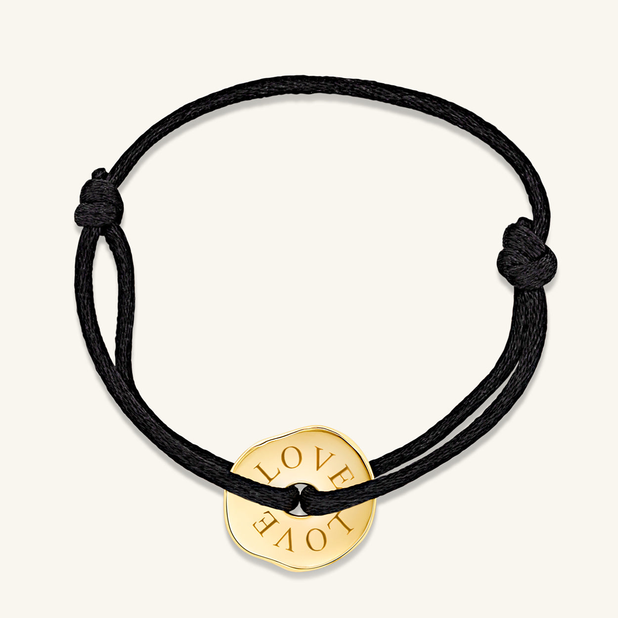 LOVE armband - sculpted