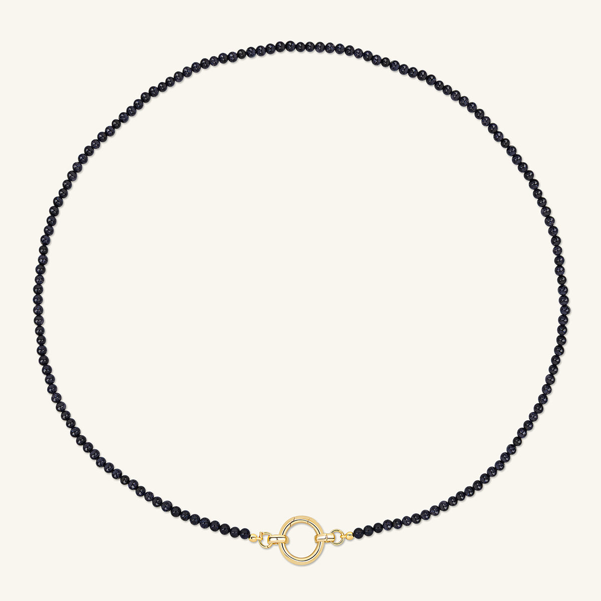 Midnight Fine Necklace - The Round Clasp