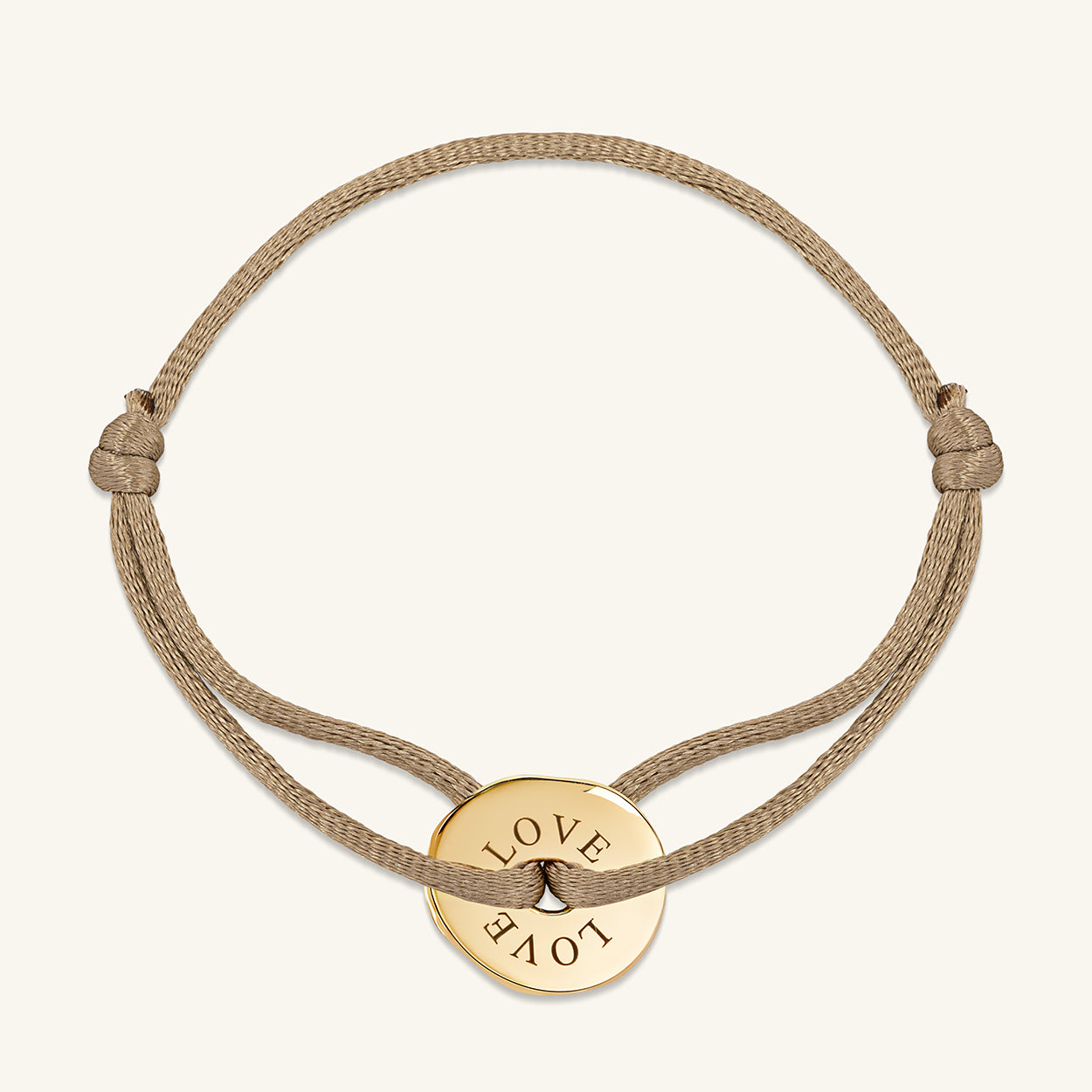 LOVE armband - sculpted