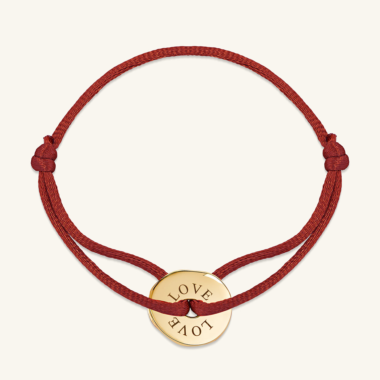 LOVE armband - sculpted