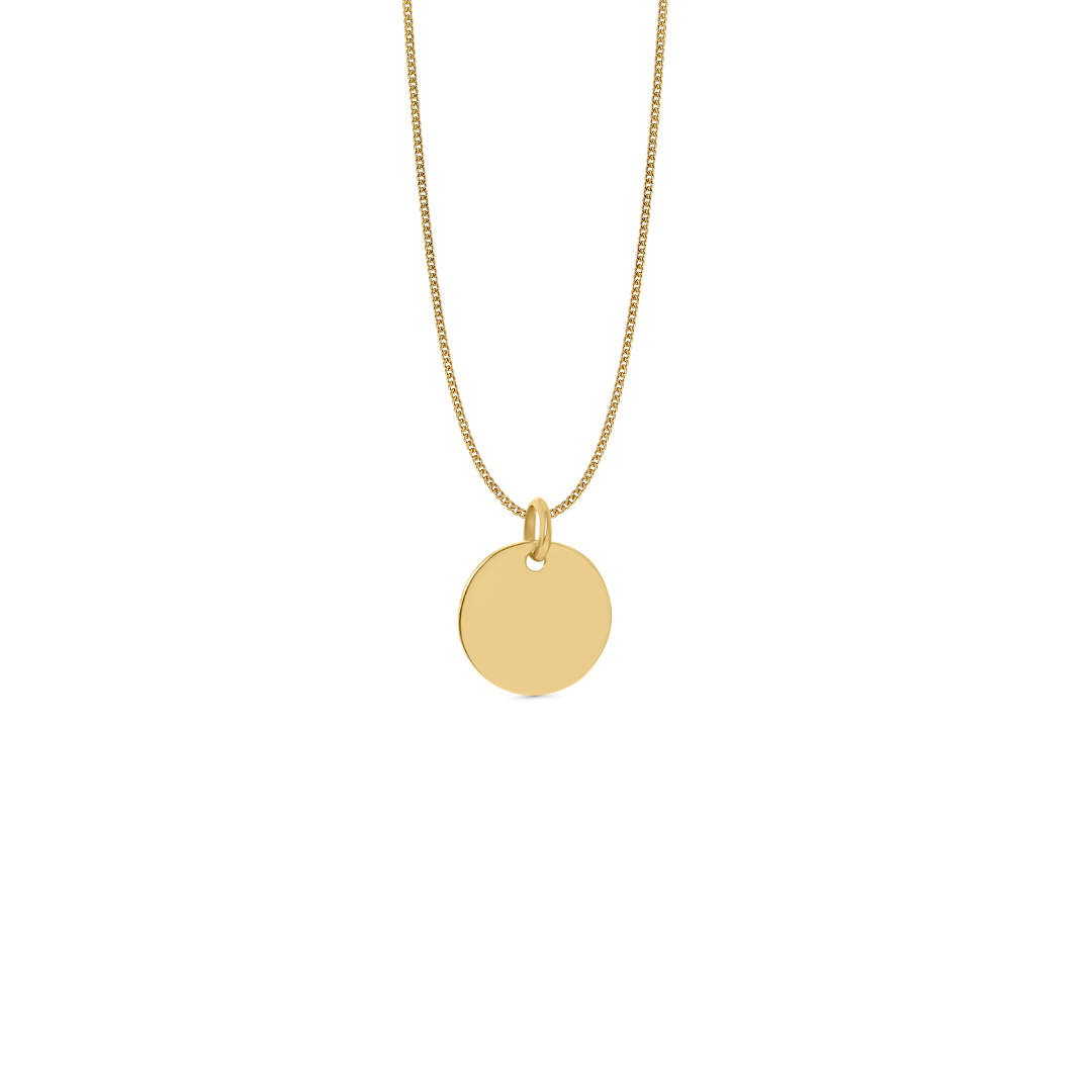 necklace with small coin (new)